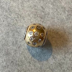 PANDORA Essence DIGINITY 14k /SS Gold Charm